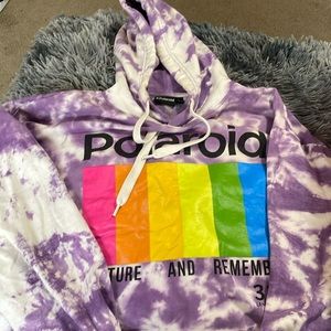 Polaroid Crop Hooded Sweatshirt 📸